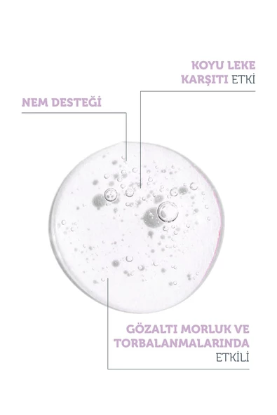 Torbalanma ve Morluk Karşıtı Aydınlatıcı Kafein Göz Altı Serumu 30 ml. (Caffeine 5% + Vitamin C) - 3