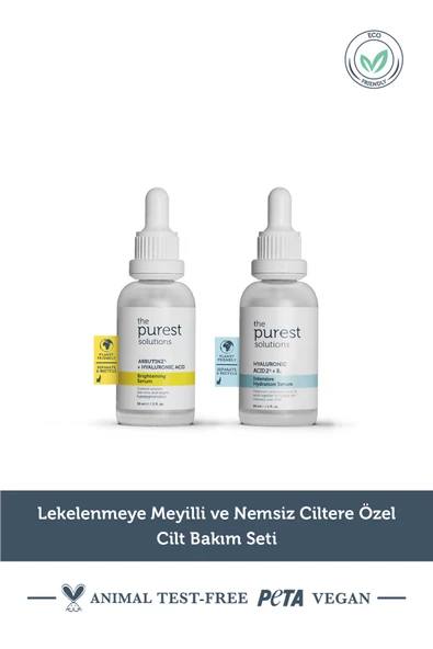 Lekelenmeye Meyilli Ve Nemsiz Ciltere Özel Cilt Bakım Seti