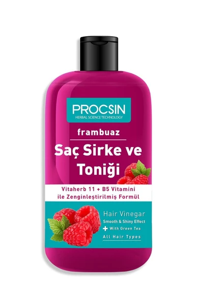 Yağ Dengeleyici Frambuazlı Saç Sirke Ve Toniği 250 ml - 6