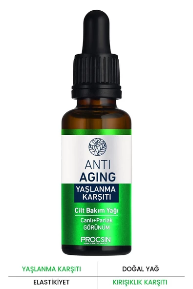 Anti-aging Yaşlanma Karşıtı Cilt Bakım Yağı 20 ml