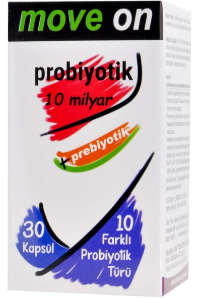 Probiyotik 10 Milyar + Prebiyotik 30 Kapsül