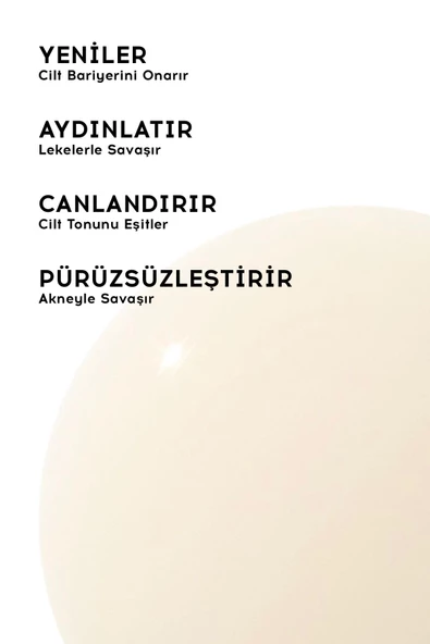 Akne & Leke Karşıtı Aydınlatıcı Cilt Tonu Eşitleyici Vitamin C Niacinamide Arbutin Peptit SOS Serum - 3