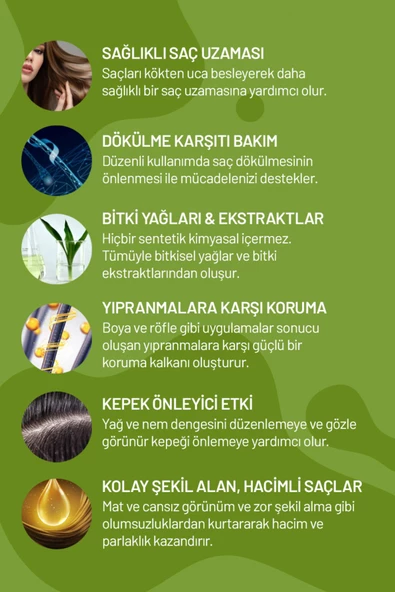 HC CARE Complex Bitkisel Saç Bakım Kompleksi - 100 ml - 3