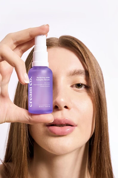 Akne & Leke Karşıtı Cilt Tonu Eşitleyici Aydınlatıcı Pürüzsüzleştirici %10 AHA/BHA Vitamin C Serum - 7