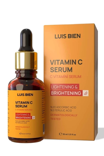 Leke Karşıtı Cilt Aydınlatıcı C Vitamini Serum 30 ml ( %20 C vitamini - %2 Ferulic Acid ) - 2