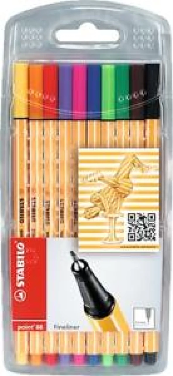 Stabilo Keçe Uçlu İnce Kalem 88 Point 0.4 MM Ten Rengi 88/86