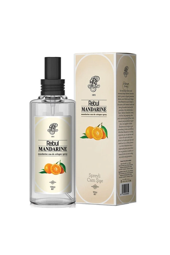 Rebul Mandarine Sprey Kolonya 100 Ml