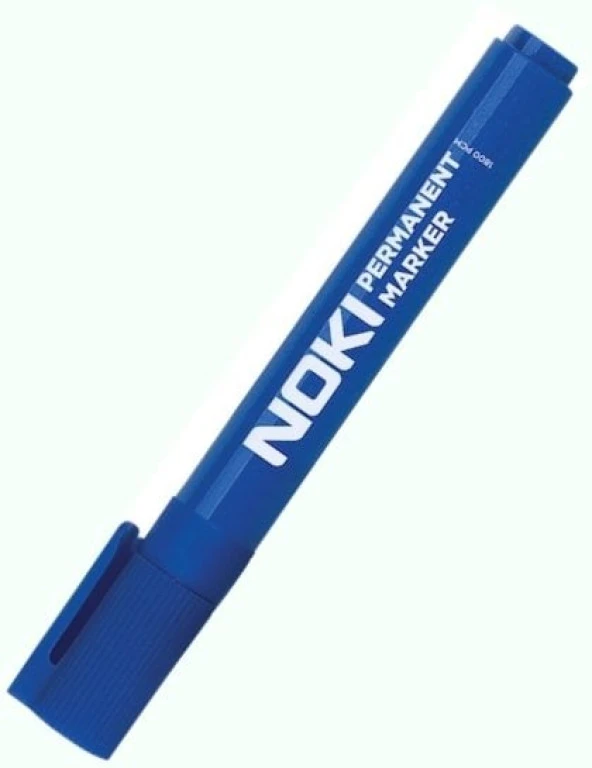 Noki Marker Kesik Uç Mavi 1800PCM