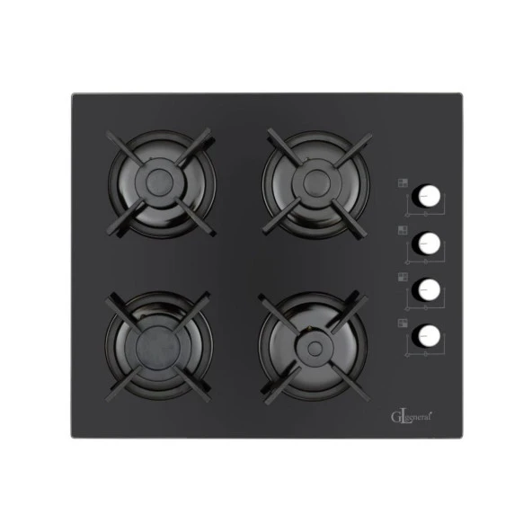 Gl General Fryart Siyah Ankastre Set(Glf 63Cs-Gld 042S-Glo 205Cs) - 3