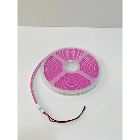 Cata 12v Neon LED Hortum ULTRA ESNEK CATA PEMBE METRELİK