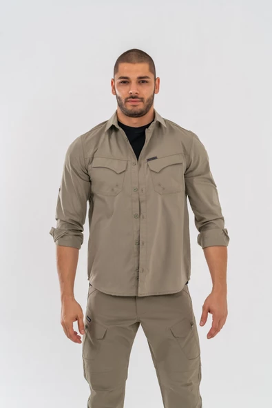 Combat Tactical Outdoor Taktik Koruma Swat Outd Gömlek Yazlık  -  428 - 2