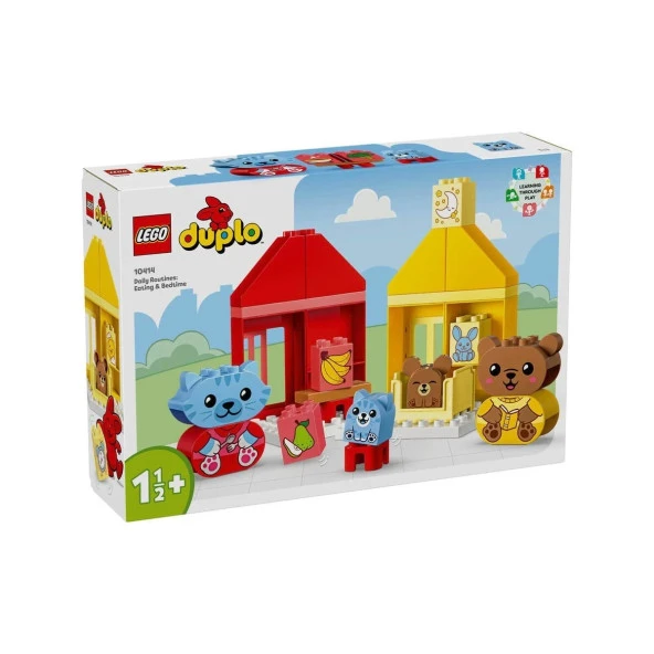 10414 LEGO® DUPLO® Günlük Rutinlerim: Yemek ve Uyku Zamanı 28 parça +1,5 yaş