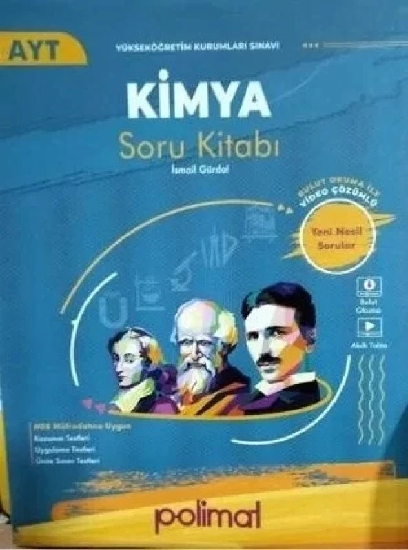 POLİMAT YAYINLARI AYT KİMYA SORU KİTABI