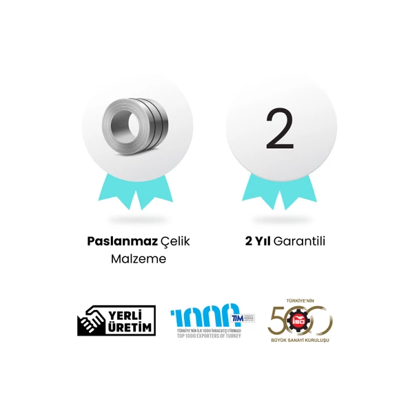 Sanica Yan Çıkışlı Ø50 Plastik Çerçeve Koku Önleyici Süzgeç - 3