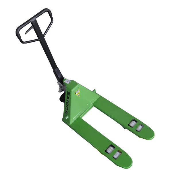 Sanica Yeşil Transpalet 2.5 Ton Kapasite Kemik Tekerlekli Döküm Pompa - Resim 2