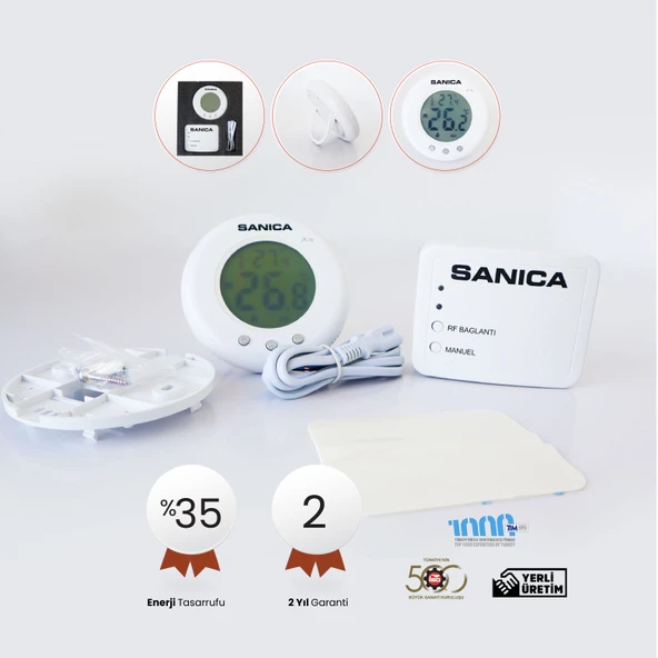 Sanica X15 Oda Termostatı - 3