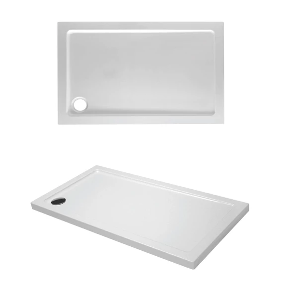 Sanica İmola Dikdörtgen 110*80 Monoflat Duş Teknesi - 2