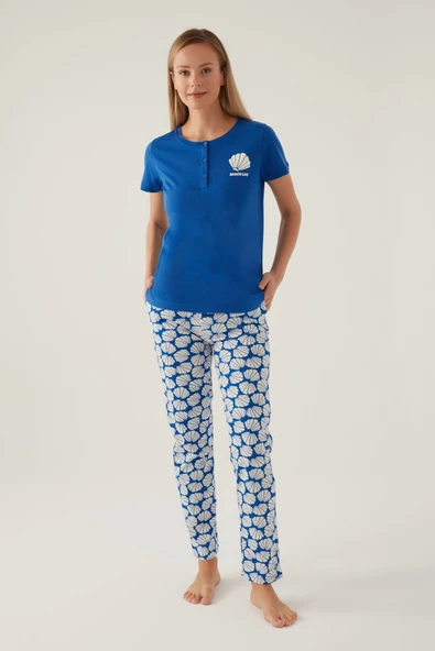 Arnetta 2875 Beach Kadın Kısa Kol Pijama Takımı