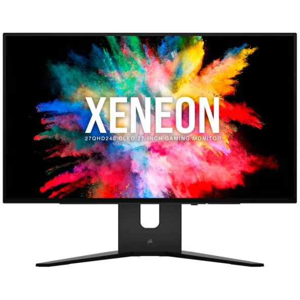 CORSAIR 27" XENEON 27QHD240 240Hz 0.03ms(GtG) HDMI DP Type-C G-Sync Pivot WQHD OLED Gaming Monitor