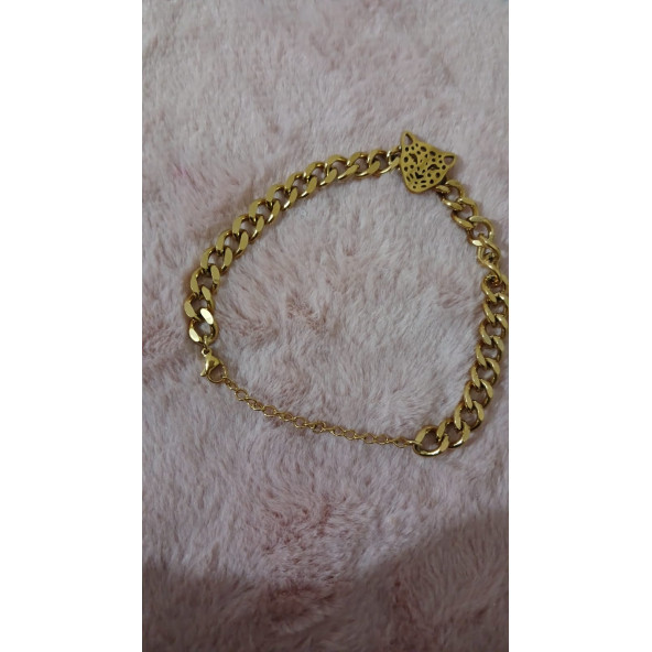 Aslan Model Çelik Bileklik - 3