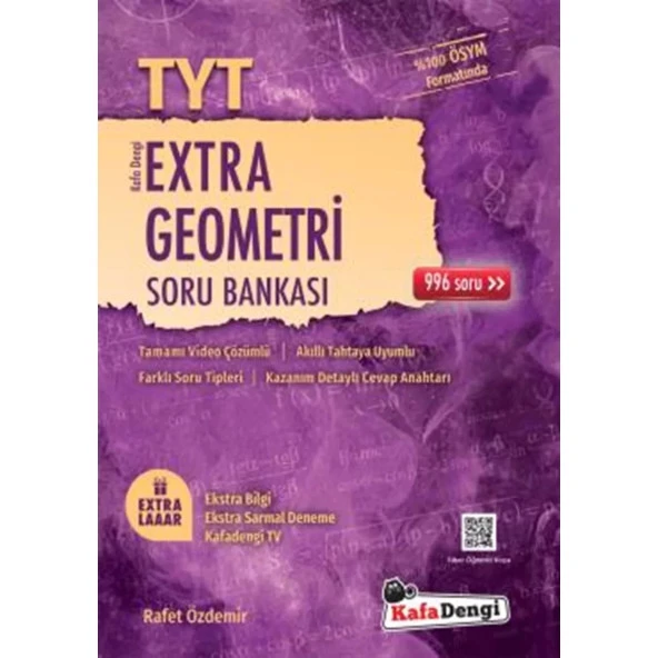 KAFA DENGİ YAYINLARI GEOMETRİ SORU BANKASI TYT EXTRA