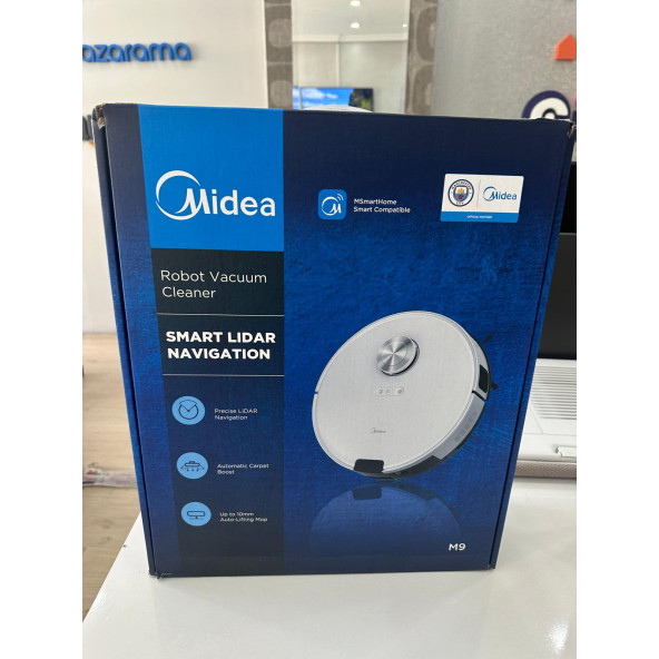 Midea M9 Robot Vacuum Cleaner Beyaz