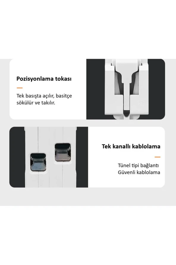 Tomzn Akıllı Voltaj ve Akım Koruma Rölesi, WiFi Özellikli Dahili Enerji Ölçer 63A - Akıllı Sigorta - 3