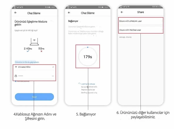 Tomzn Akıllı Voltaj ve Akım Koruma Rölesi, WiFi Özellikli Dahili Enerji Ölçer 63A eWelink Uyumlu - 6