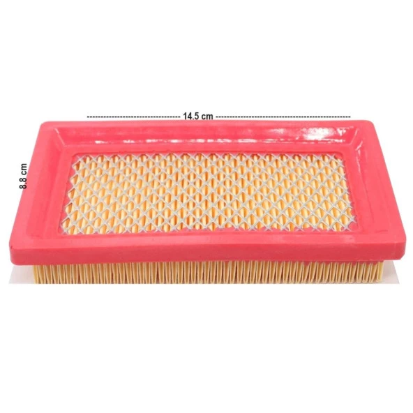 Çim Biçme Makinası Hava Filtresi 14.5 x 8.8 cm - Resim 4