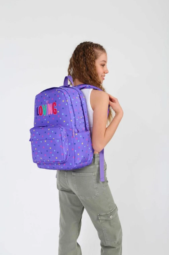 Kaukko Sırt Çantası Punch Purple K1735 - Resim 4