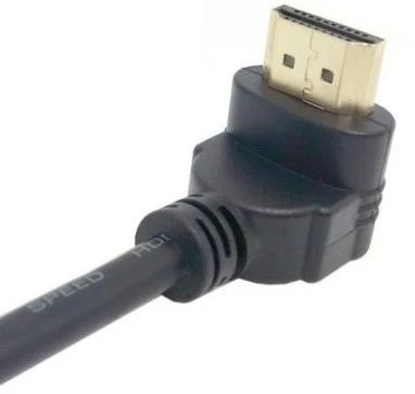 Ancheyn HDMI Dişi Erkek Uzatma Aparatı 90 Derece Dirsek Kablosu 50 cm 4666 - 5