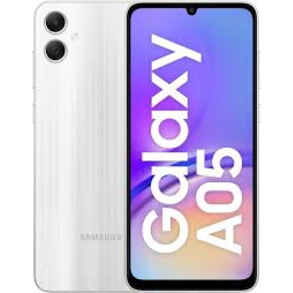 Samsung Galaxy A05 4/64 GB Silver Akıllı Cep Telefonu (Samsung Türkiye Garantili)