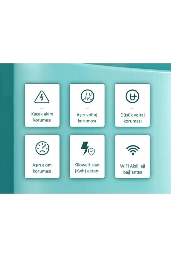 Tomzn Kaçak Akım Koruma Rölesi Ve Yüksek Voltaj Ve Akım Koruyucu Röle 63A Wifi Özellikli Devrim - 5