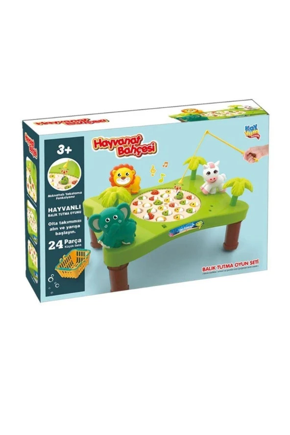 Oyuncak Müzikli Mıknatıslı Masalı Balık Yakalama Oyun Seti - 7