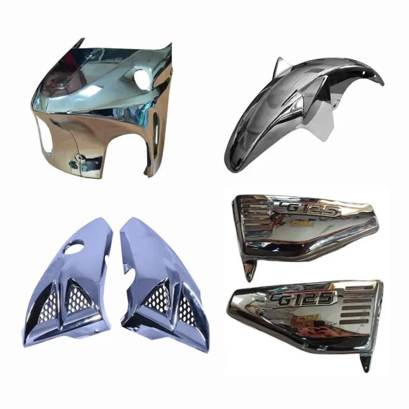 Cg Nikel Dörtlü Set (Sakal-Bıyık-Çamurluk-Yan Kapak) ürün görseli 1