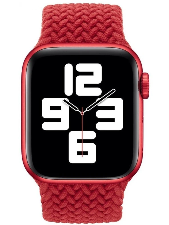 Apple Watch 40 mm Tek Örgülü Loop (Product) Red 8 Kayış MY7N2ZM/A - 3