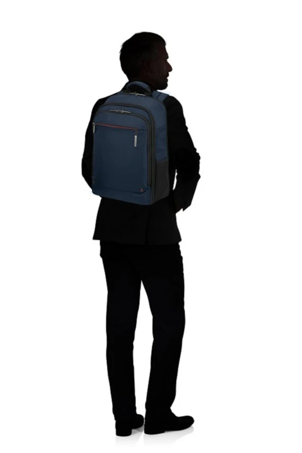 Samsonite KI3-01-003 14.1" Network 4 Notebook Sırt Çantası Mavi - 8