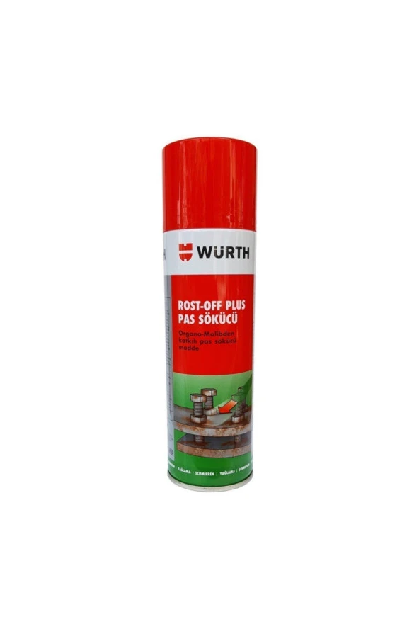 Würth Pas Çözücü Rost Off Plus Kuvvetli Pas Sökücü 400 ml Sprey - Resim 2