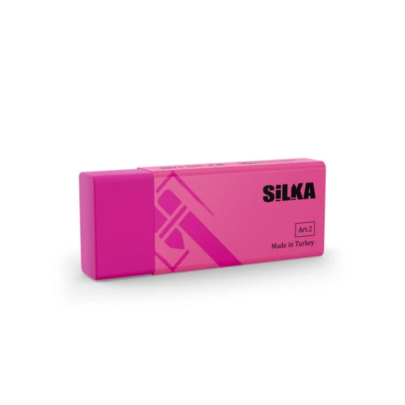 Silka Neon Büyük Boy Silgi Art2 20 li Kutu - 4