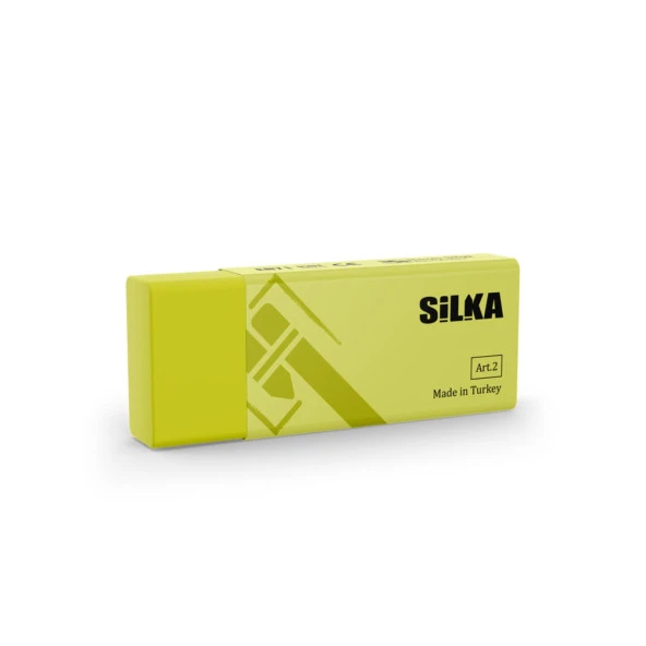 Silka Neon Büyük Boy Silgi Art2 20 li Kutu - 5