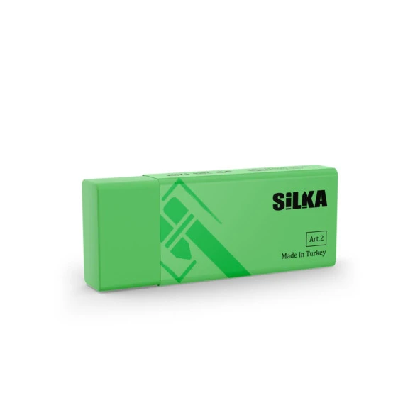 Silka Neon Büyük Boy Silgi Art2 20 li Kutu - 7