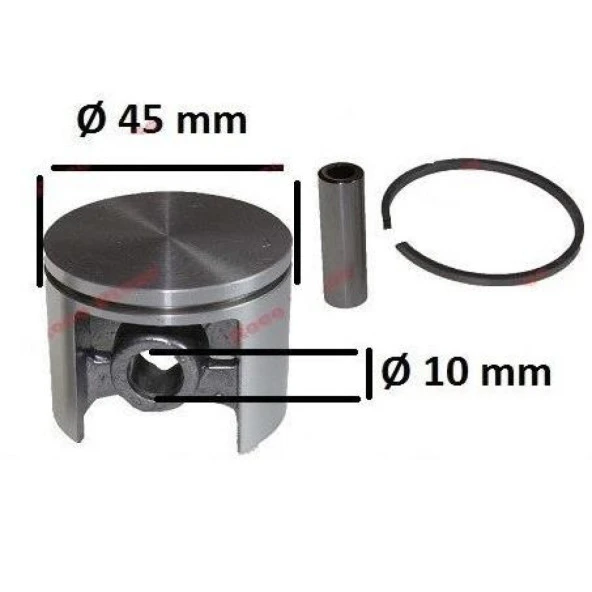 Castel Garden XB 55 Tırpan Piston Seti 45 mm - Resim 2