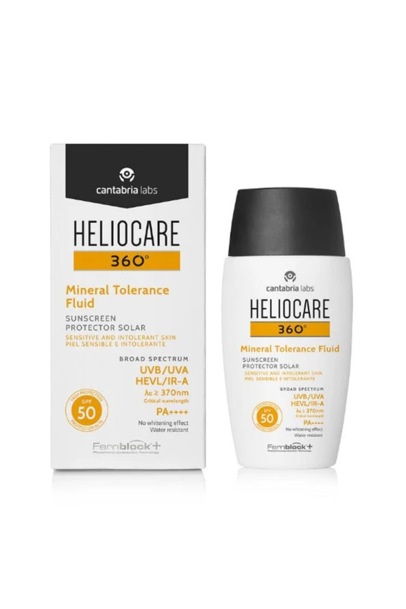 Heliocare 360 Mineral Tolerance Fluid Spf50 50 ml