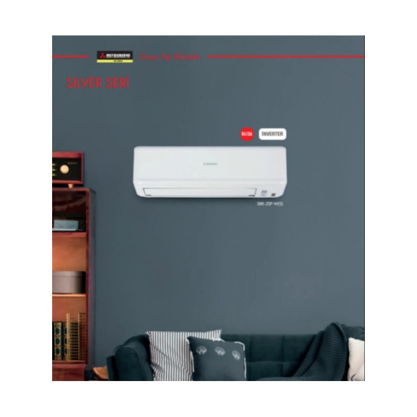 2025 Model Mitsubishi Heavy Inverter Klima Silver Serisi 12000 Btu/h A++ Enerji Sınıfı - 4