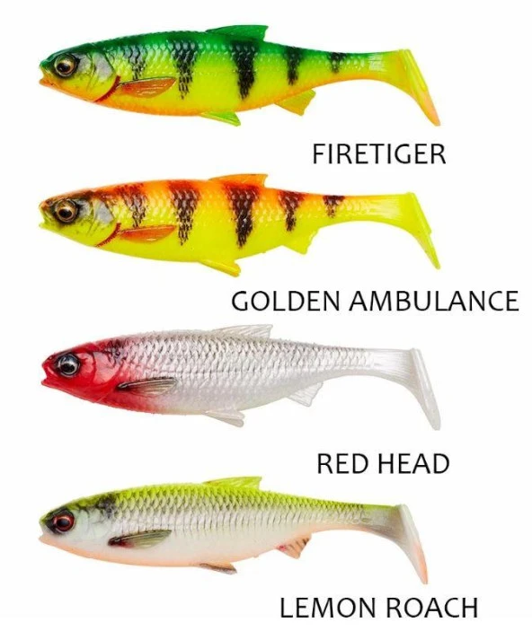 Savage Gear 3D River Roach 8 cm 5 gr Dark Water Mix 4 Adet