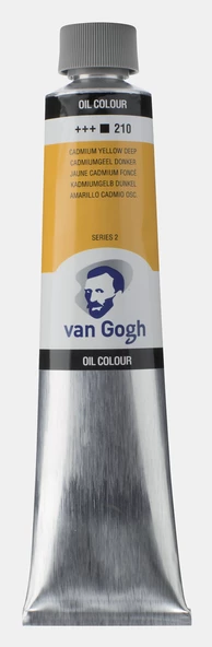 VANGOGH 200ML YAĞLI BOYA CADMIUM YELLOW DEEP (210)