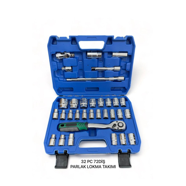 MELZOHOME 32 PC 72 DİŞ PARLAK LOKMA TAKIMI