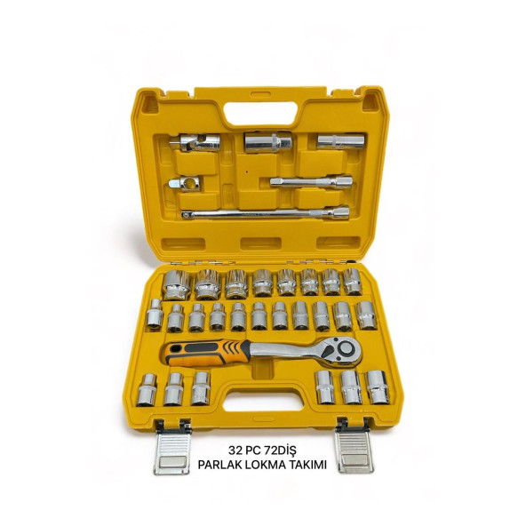 MELZOHOME 32 PC 72 DİŞ PARLAK LOKMA TAKIMI - 2