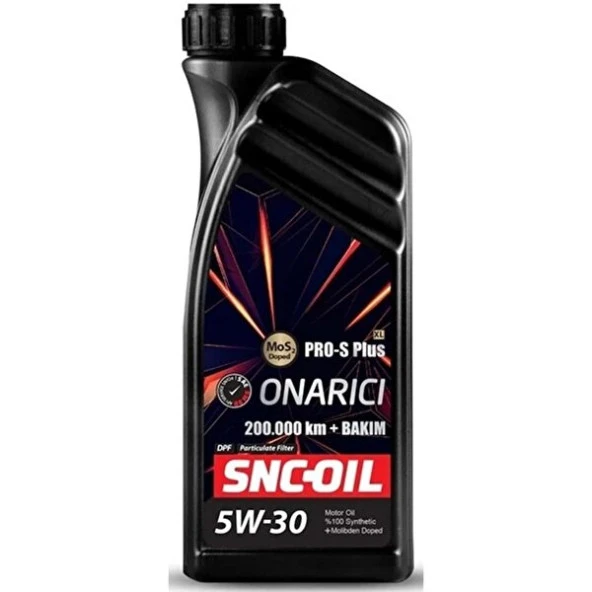 Snc Oil 200.000 Km + Bakım Pro-S Plus XL Onarıcı DPF 5W-30 Motor Yağı 1 Litre