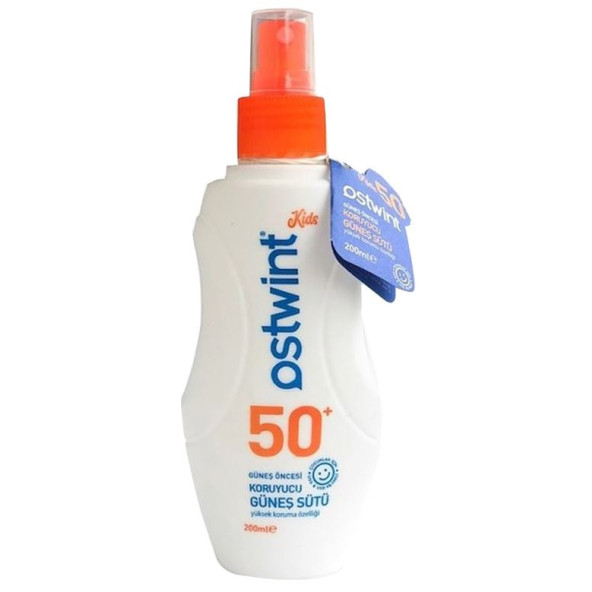 Ostwint Kids Spf 50+ 200 ml Çocuklar için Koruyucu Güneş Sütü